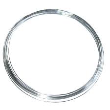 Strieborný drôt, priemer 0,6mm, dĺžka 0,5m (Strieborný drôt, priemer 0,8mm, dĺžka 0,5m)