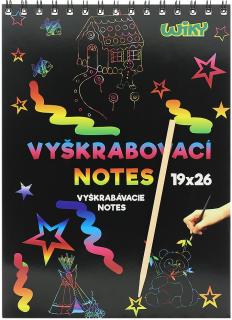 Wiky Vyškrabovací notes 12 listov (Wiky VyšWiky Vyškrabovací notes 12 listov)
