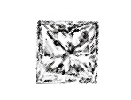 Zirkón kubický biely, štvorec 5x5mm, Star Cut  (Zirkón kubický biely, štvorec 5x5mm, Star Cut )