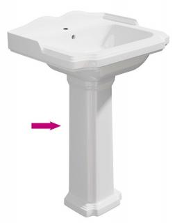 ANTIK keramický stĺp /noha/ 67cm