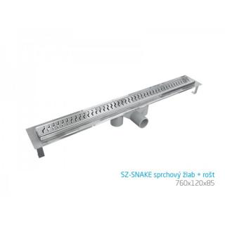 Bath Concept žľab SZ-SNAKE 760x120x85