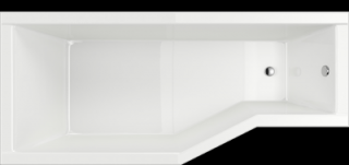 BESCO ESTE/INTEGRA akrylátová vaňa 150x75/55 cm, pravá/ľavá