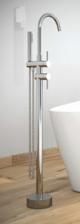 BESCO Illusion I vaňová voľne stojaca batéria výška 1180mm,chróm