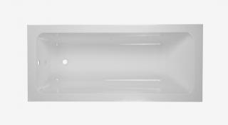 CA.PLAST akrylátova vaňa LENKA 150x70x45 cm,PREMIUM so sifónom krytka chróm a nožičkami