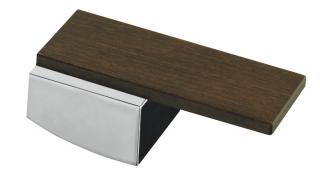 DECORMAX páčka, chróm/drevo (LEDM)