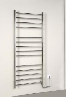 Elektrický sušiak uterákov Redondo ER230, guľatý 630x1160mm, 130W, nerez