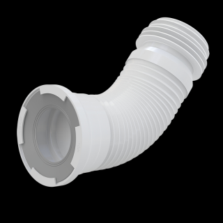 Flexibilné napojenie na WC misu, predĺžiteľné, 240 - 600 mm
