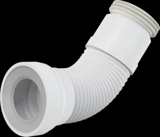 Flexibilné napojenie na WC misu, predĺžiteľné, 280 - 550 mm