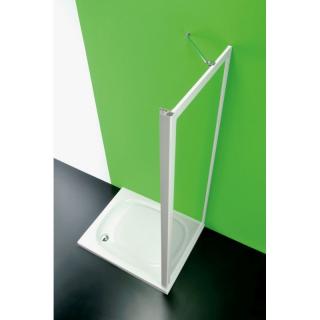 Forte ANTA FISSA MA biela sprchová pevná stena 77 – 80 × 185 cm,polystyrol (2,2 mm)