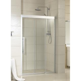 HOPA MARTOS sprchové dvere do niky posuvné 3-dielne 109-111x195cm,bezbariérový vstup