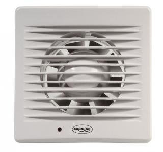 Kúpeľňový ventilátor, 230V/50Hz, 100mm, biela