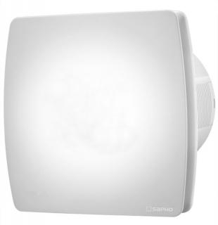LEX kúpeľňový ventilátor axiálny, 15W, potrubie 100mm, biela   (LX101)