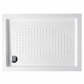LINEA 120x80 cm sprchová keramická vanička obdĺžníková s výškou 7 cm