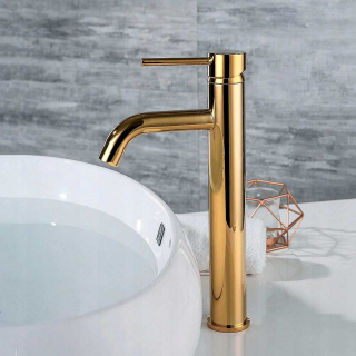 LUNGO L.GOLD umývadlová batéria vysoká 280mm,B9409