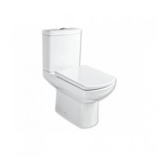 OLSEN SPA kombi WC Nero 35,5x78,5x64cm so sedátkom bez soft close