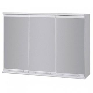 OLSEN SPA závesná kovová skrinka so zrkadlom 60x55x15 cm Triga II,bez osvetlenia