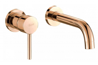 ORTIS  Lungo Rose Gold /meďeno-zlatá/podomietková umývadlová batéria B8559