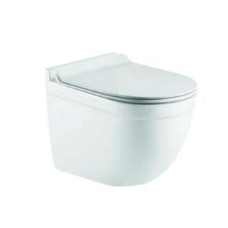 OVALE závesné RIMLESS 36×52×41 cm so sedátkom Soft-close
