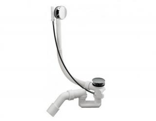 Polimat vaňový sifón Viego kov klik-klak odpad ø50mm, dlžka 60 cm