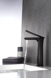 REA SOHO BLACK umývadlová batéria vysoká 240 mm B8601