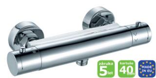 RUBINETA sprchová termostatická batéria stenová THERMO-12 bez príslušenstva