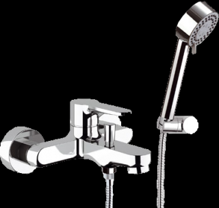 Rubinetterie FONTI PIRA 02 vaňová a sprchová batéria s príslušenstvom,rozteč 150mm