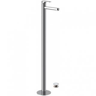 Rubinetterie FONTI vysoká umývadlová batéria 102 cm s click-clack výpusťou a telesom do podlahy