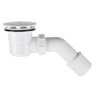 Sifón k vaničkám biela krytka k akrylátovým alebo z liateho mramoru 50 mm odtok