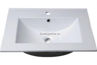 SLIM keramické umývadlo 75x46cm, nábytkové