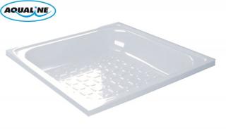 Smaltovaná sprchovacia vanička 70x70-80x80, štvorec ,biela