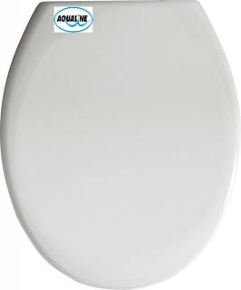 SOFIA BS 122 WC sedátko, Soft Close, polypropylen, biela
