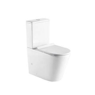 WC ROBUSTO RIMLESS WC kombi spolu s nádržkou a systému so sedátkom Soft-close,univerzálny odpad zadný /spodný