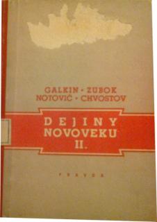 Dejiny novoveku II.