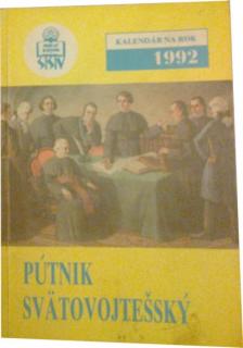 Pútnik svätovojtešský, kalendár na rok 1992