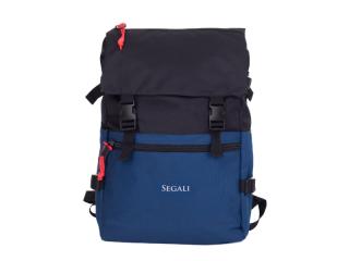 SEGALI Batoh SEGALI SGB 1342 černá/modrá
