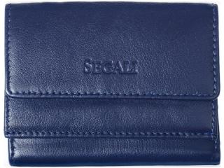 SEGALI Dámská peněženka kožená SEGALI 1756 modrá