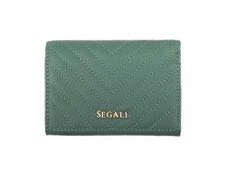 SEGALI Dámská peněženka kožená SEGALI 50514 lt.green
