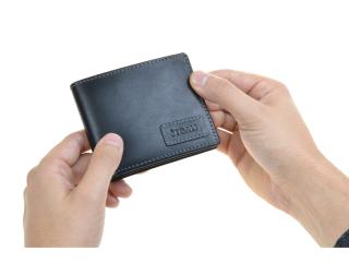 SEGALI Pánská peněženka kožená SEGALI 1031 černá