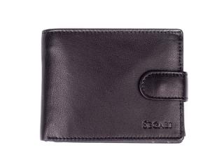 SEGALI Pánská peněženka kožená SEGALI 2511 černá