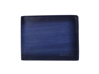 SEGALI Pánská peněženka kožená SEGALI 929 204 2071 modrá/černá
