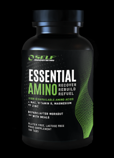 Essential Amino TAB Zmes esenciálnych aminokyselín, horčíka, zinku a vitamínov vo forme tabliet.  100 tabliet