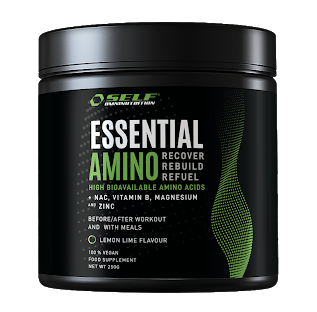 Essential Amino Zmes esenciálnych aminokyselín.  citrón-limetka 250 g