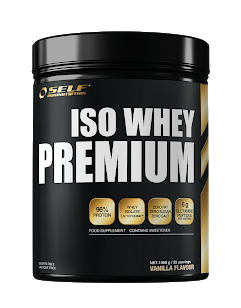 Iso Whey Premium Prémiový whey izolát. 96% proteíny, 0% sacharidy, 0% tuky biela čokolda - jahoda 1000 g