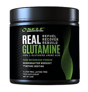 Real Glutamine 100% glutamín (mikronizovaný) 250 g