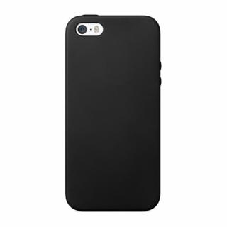 Gumenný obal - iPhone 5/5s/SE čierny