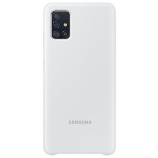 Samsung A51 - Silikónové púzdro biele EF-PA515TWEGEU