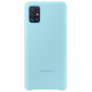 Samsung A51 - Silikónové púzdro modré EF-PA515TLEGEU