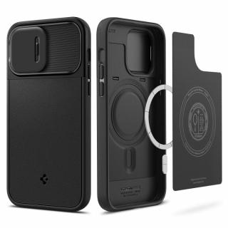 Spigen Optik Armor MagSafe - iPhone 14 Pro Čierny