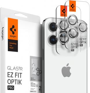 Spigen Optik.TR  EZ Fit  Kamera iPhone 14 Pro / 14 Pro Max / 15 Pro /15 Pro Max Crystal Clear