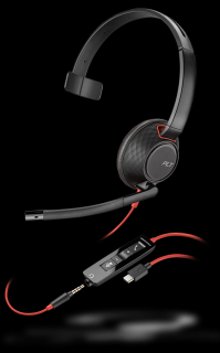 Poly Blackwire 5220 Stereo +USB-C/A HS +3.5mm Plug